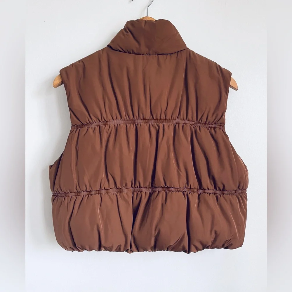 NEW Size S Divided H&M Puffer Vest - Picture 2 of 4